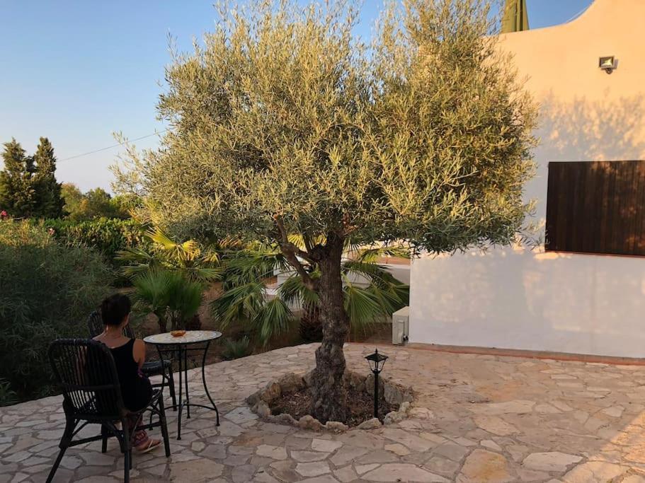 Villa Casa En Ibiza Con Vistas Increibles En Playa Des Figueral Exterior foto