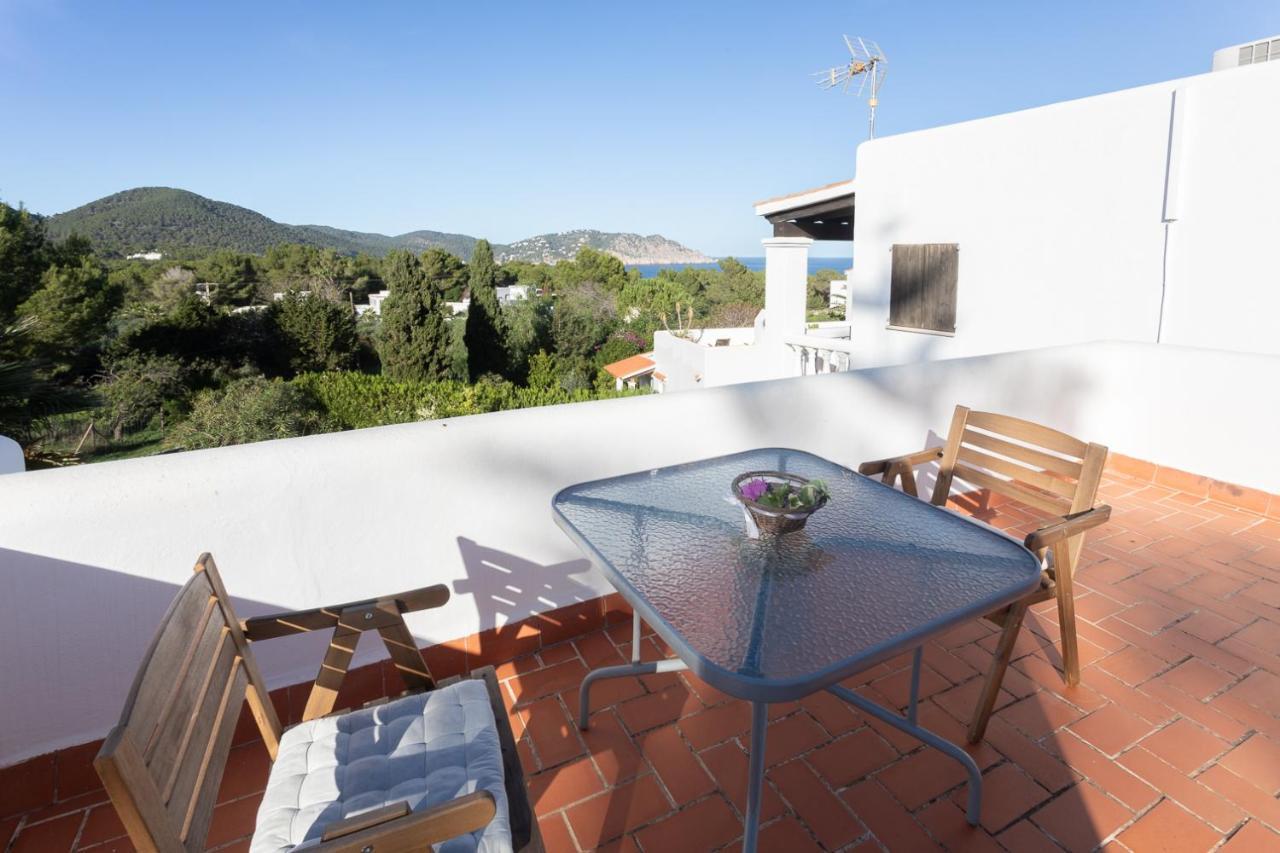 Villa Casa En Ibiza Con Vistas Increibles En Playa Des Figueral Exterior foto
